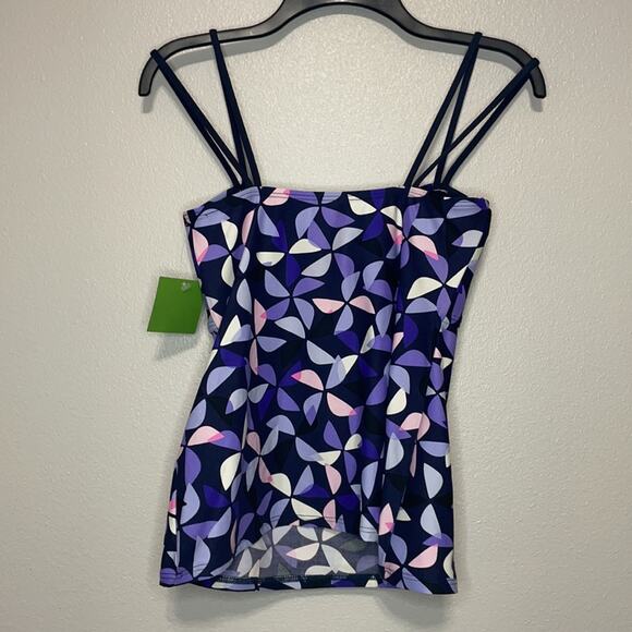 KATE SPADE Rich Navy Cruise Swim Top Size S NWT - Picture 3 of 6